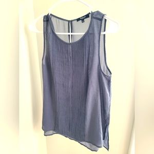 MADEWELL sleeveless gray cute top blouse size S